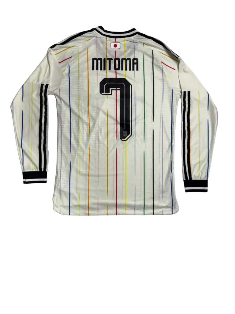 2026 JAP VISITANTE MANGA LARGA PLAYER MITOMA